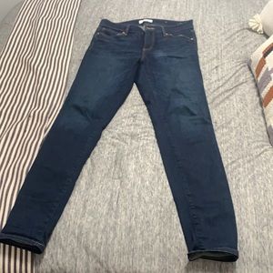 LOFT Skinny jean, dark wash